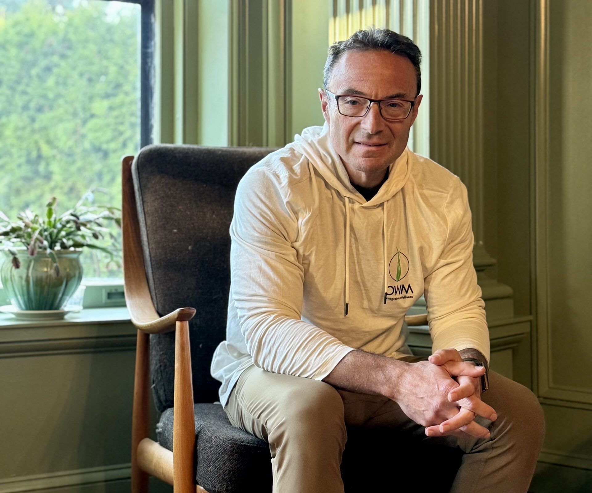 Dr. Kaplan with patient