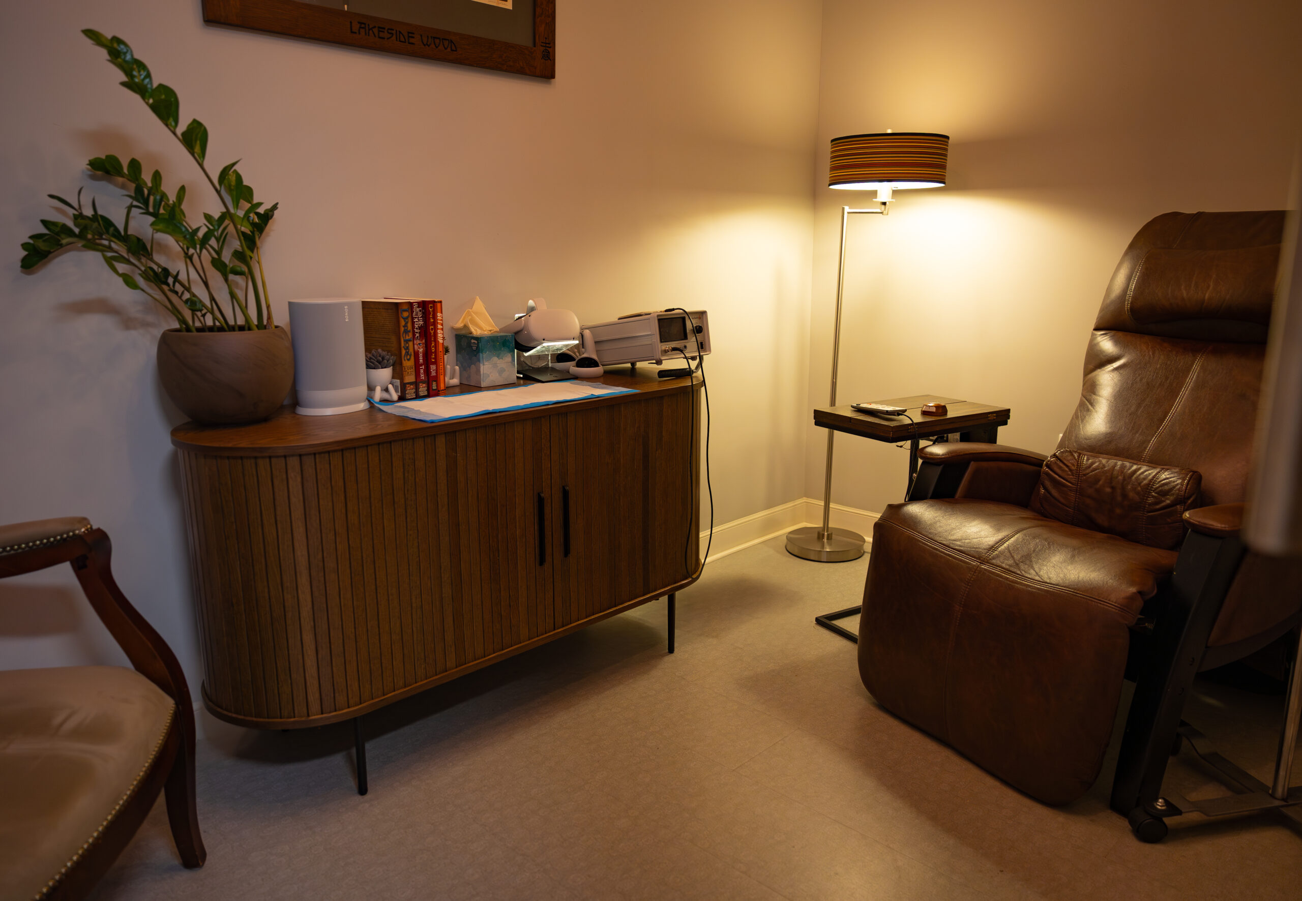 patient room. brain spa. integrative oncology. vr. optimal life